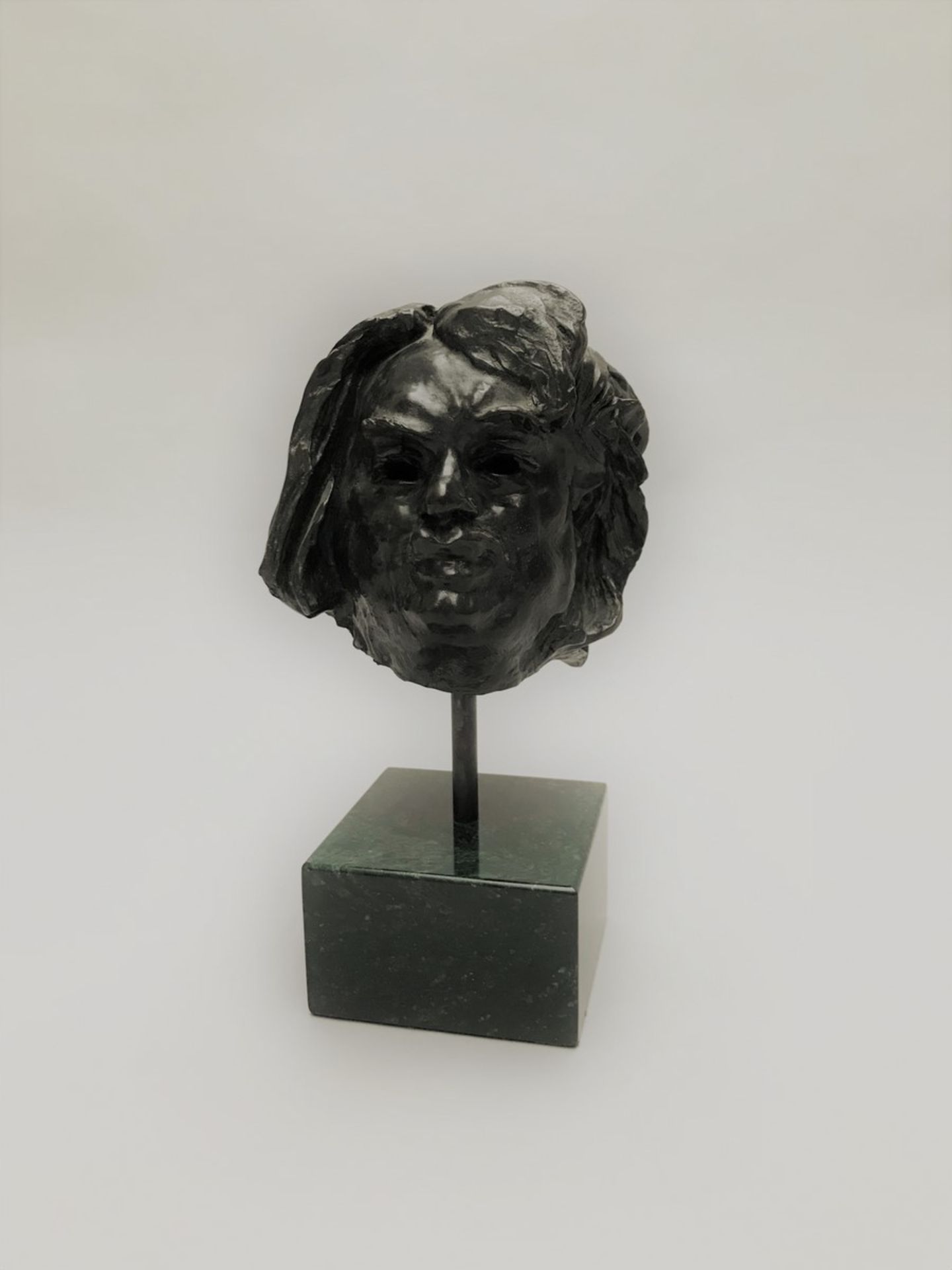 AUGUSTE RODIN (1840-1917), D'APRES - Tête de Balzac - Épreuve en bronze à la [...] - Bild 3 aus 3