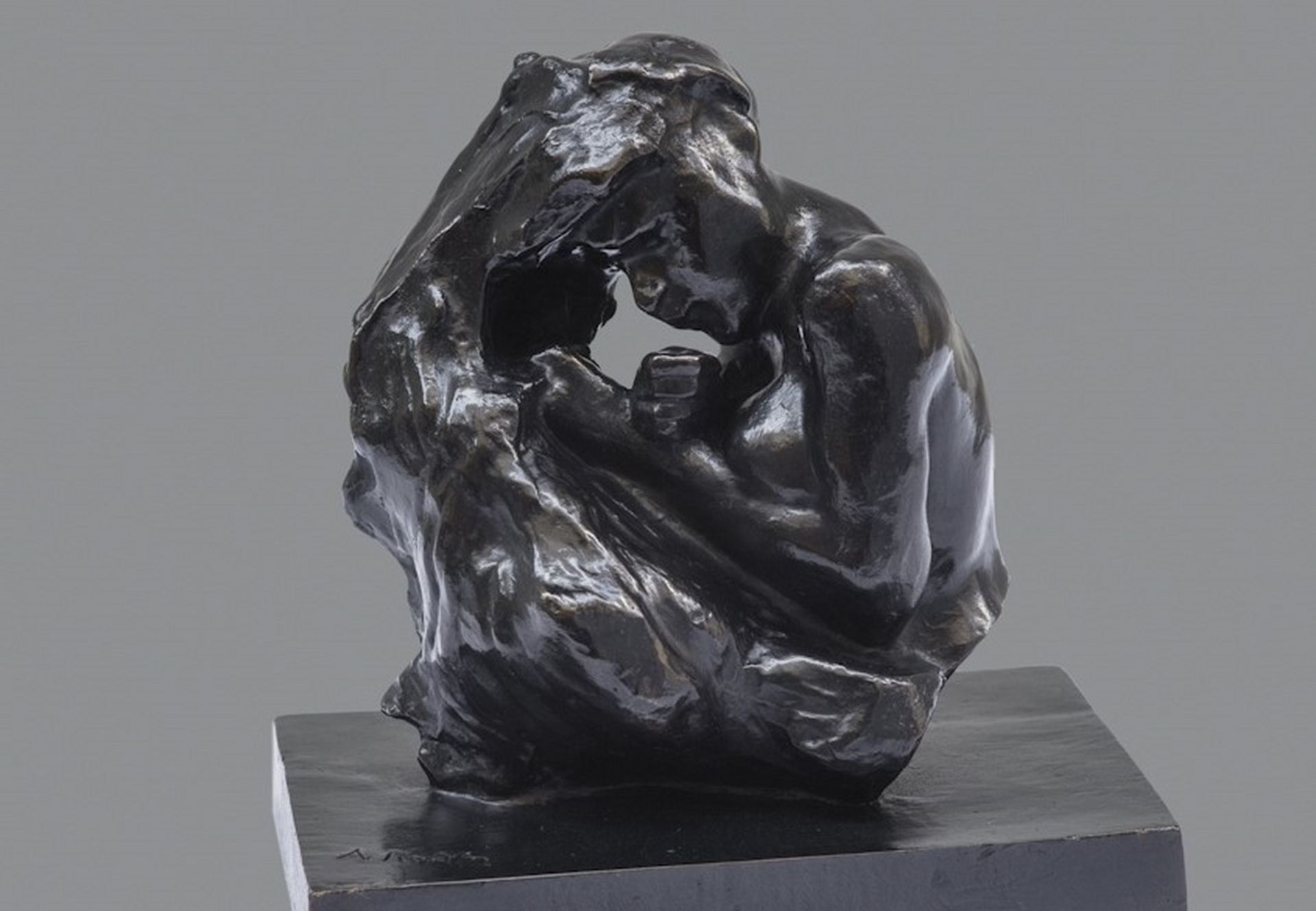 AUGUSTE RODIN (1840-1917), D'APRES - Torse de l'Aube - Bronze à la cire perdue, à [...]