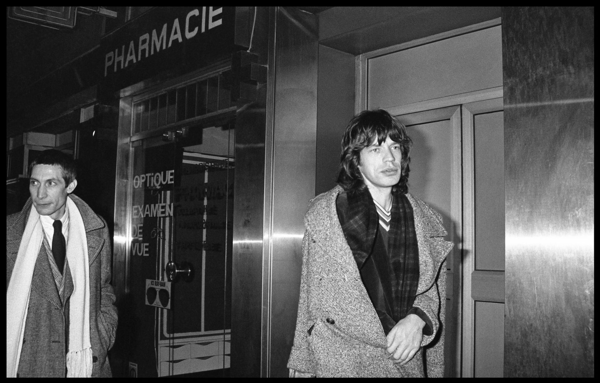 Patrick SICCOLI (Né en 1955) - Mick Jagger, Paris, 1977 - Tirage argentique, [...]