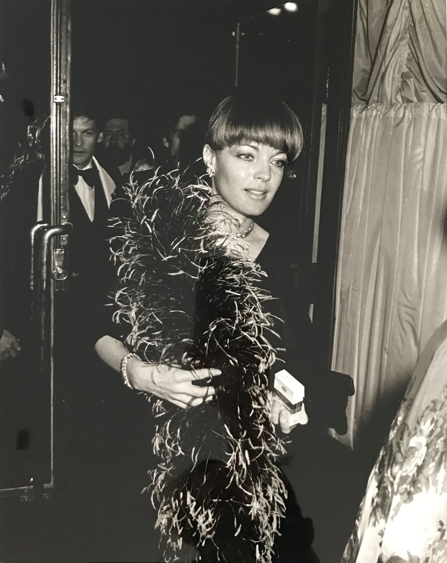 Tony GRYLLA (Né en 1941) - Romy Schneider chez Maxim's Paris,1977 - Tirage [...]