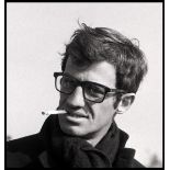 Henri ELWING (Né en 1925) - Jean-Paul Belmondo - Tirage argentique, signé et [...]