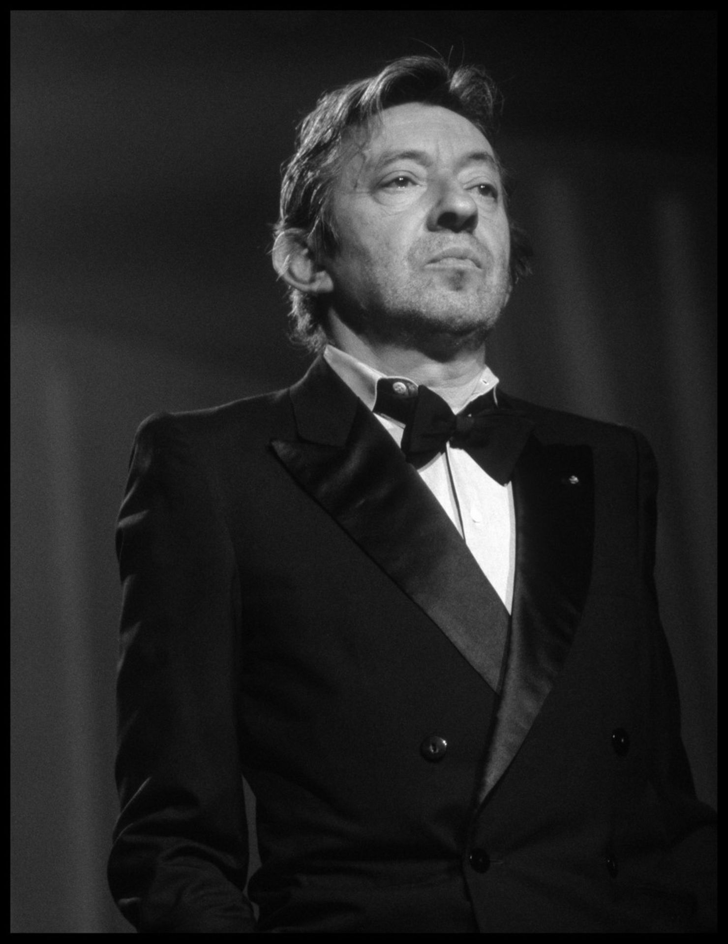 David LEFRANC (Né en 1965) - Serge Gainsbourg, Paris, 1990 - Tirage argentique, [...]