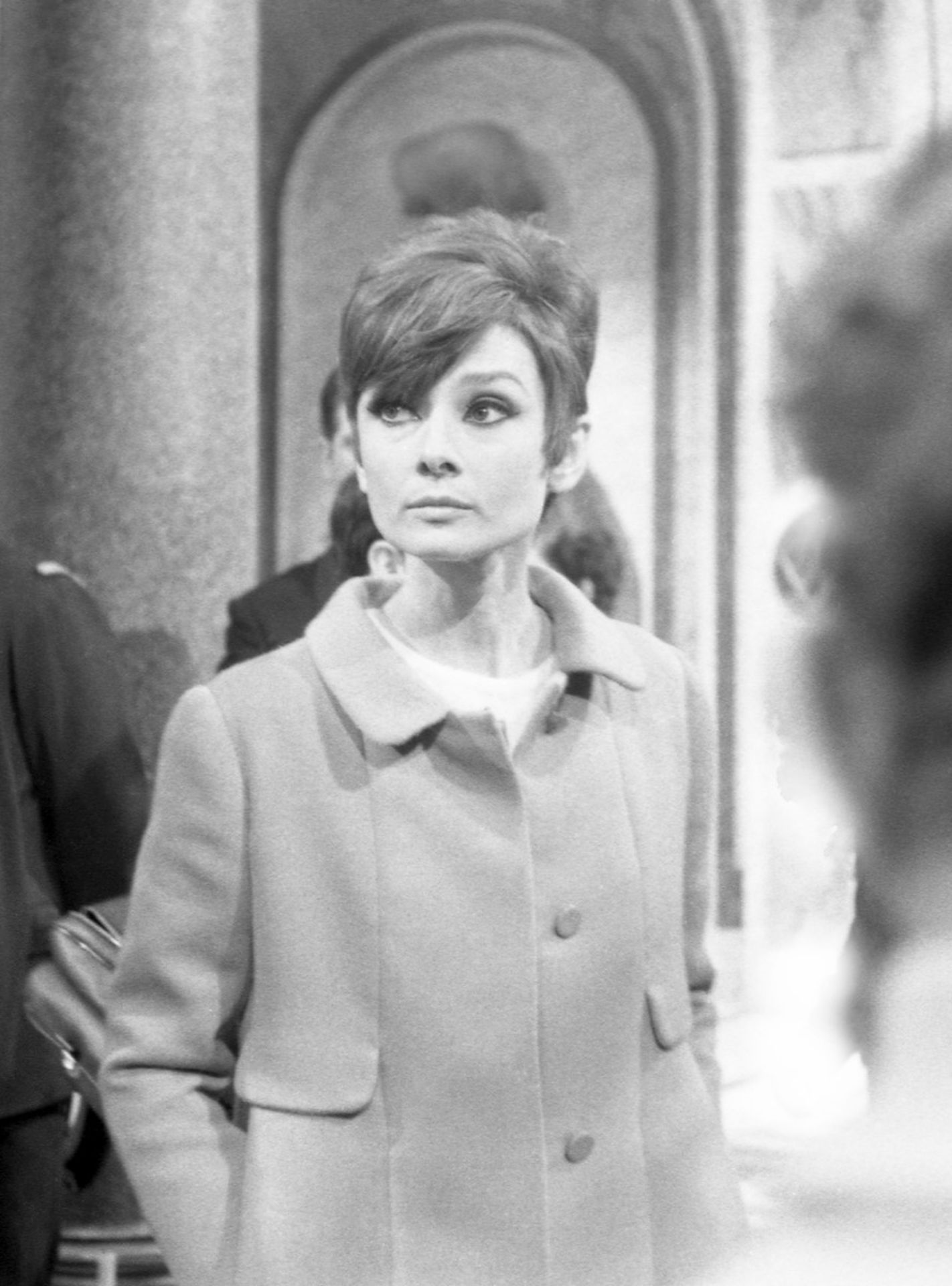 Jean BARTHET (1920-2000) - Audrey Hepburn - Tirage argentique, signé - 40 x 30,5 [...]