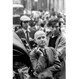 Alain NOGUES (Né en 1937) - Henri Cartier Bresson 1968 - Tirage argentique, signé [...]
