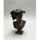 Jean-Baptiste CARPEAUX (1827-1875) - "Rieuse Napolitaine" - Bronze à patine marron [...]