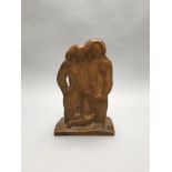 Joseph CSAKY (1888-1971), d'après - Adam et Ève - Sculpture d'édition posthume [...]