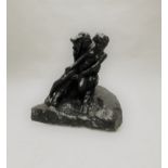 AUGUSTE RODIN (1840-1917), D'APRES - Minotaure - Épreuve en bronze à la cire [...]