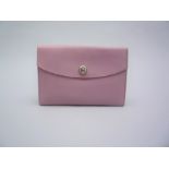 HERMES Paris made in France - POCHETTE " RIO " 24cm en cuir box lilas, fermeture [...]