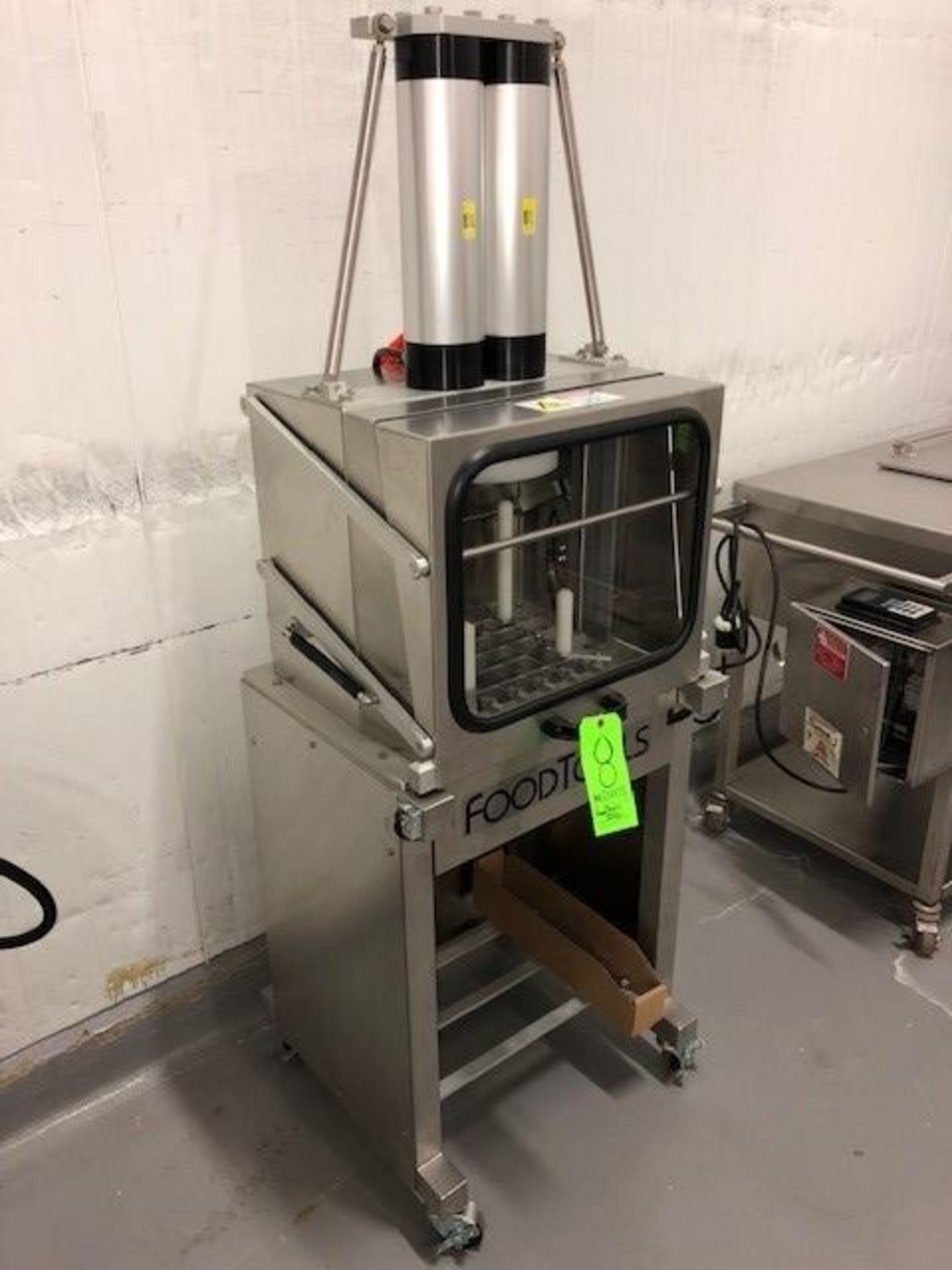 NEW 2013 FoodTools S/S Slicer, M/N TC-1, S/N 4678, Pneumatic Operation, 100 PSIG/6.9 Bar, Mounted on - Image 2 of 4