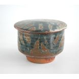 British Studio Pottery – Colin Kellam Honey Pot. A honey pot or sugar bowl. Made by Colin Kellam bet