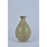 A Chinese Song Dynasty Celadon Wine Bottle. 17cm height