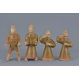 A set of four Chinese Han dynasty (206 BC - 220 AD