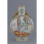 A 19th century Cantonese famille rose porcelain mo