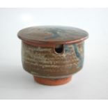 British Studio Pottery – Colin Kellam Honey Pot. A honey pot or sugar bowl. Made by Colin Kellam bet