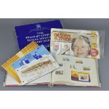 Boxed Stanley Gibbons Royal Wedding Stamp Album, Stanley Gibbons Sir Winston Churchill Stamp Album (