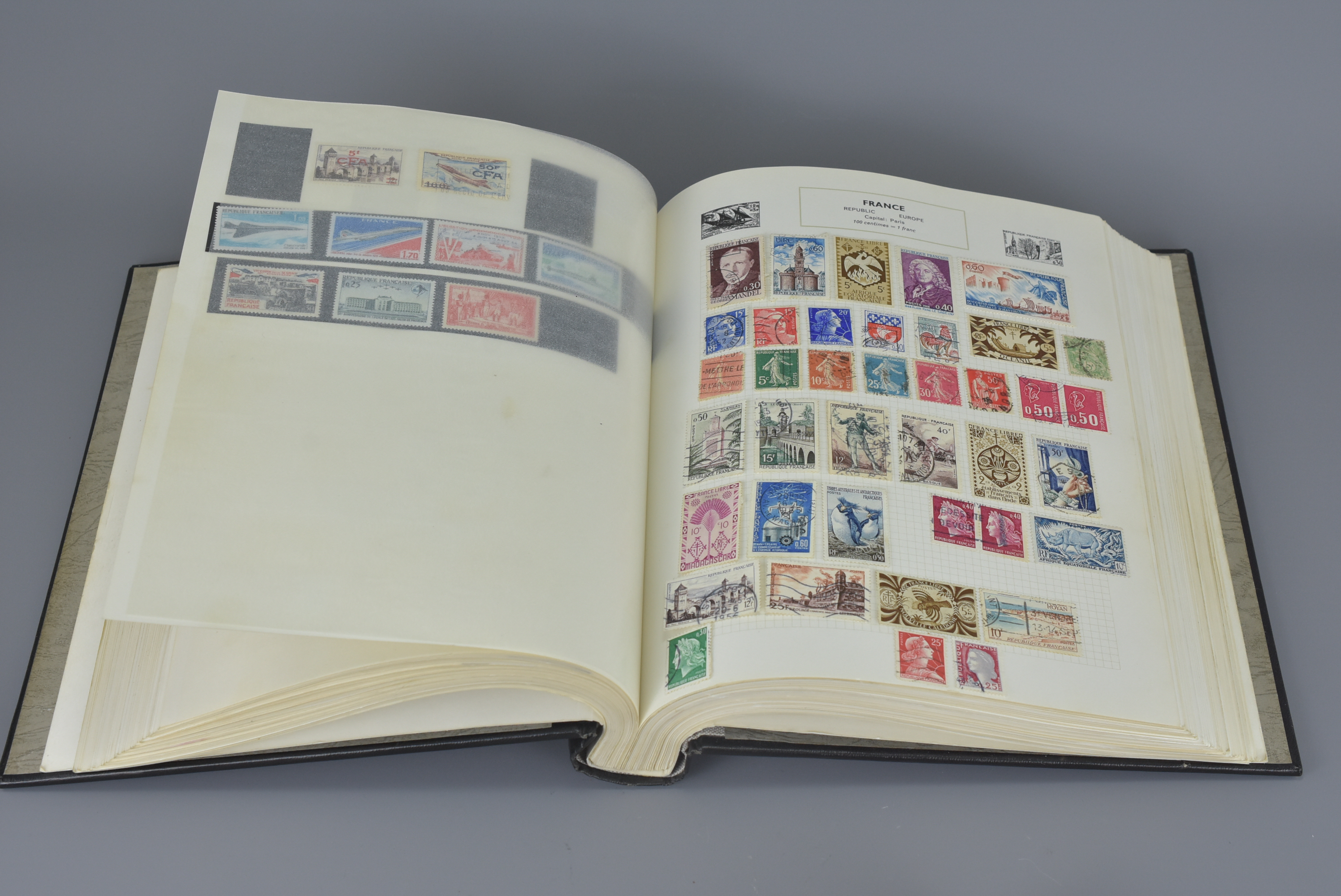 Two Stanley Gibbons Stamp Albums both partially filled with GB and World Stamps, mainly 20th century - Image 3 of 3