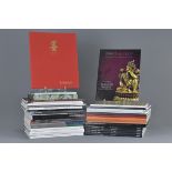 Various auction catalogues and reference books. Bo