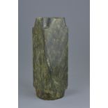 Chinese Large Hardstone Neolithic style Cong