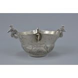 Mid 19th century Bolivian or North Peruvian Silver vessel