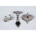 Three Items of Silver Jewellery