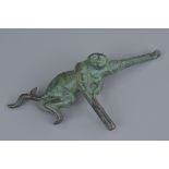 Tang Dynasty of Later Chinese Bronze Belt Buckle