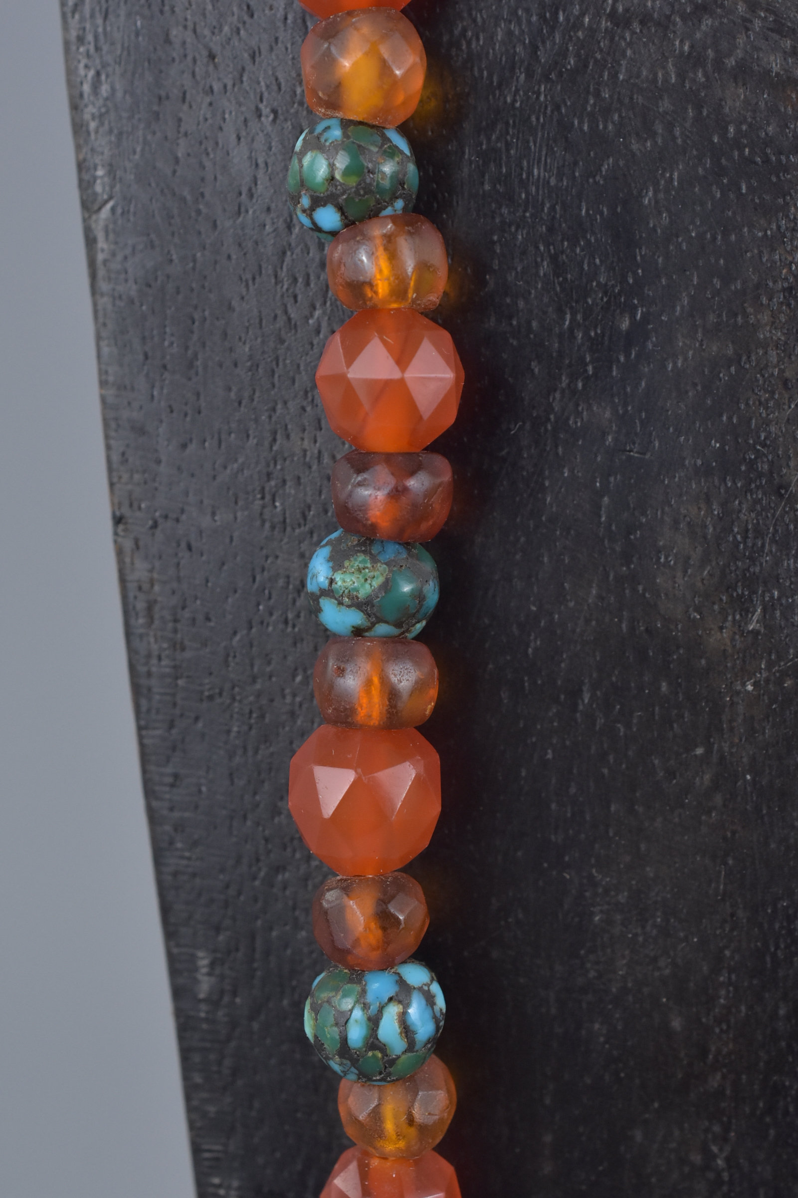 String of Faceted Carnelian Beads - Image 2 of 3