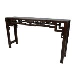 A Chinese Hardwood Altar Table. 152cm wide x 84cm high