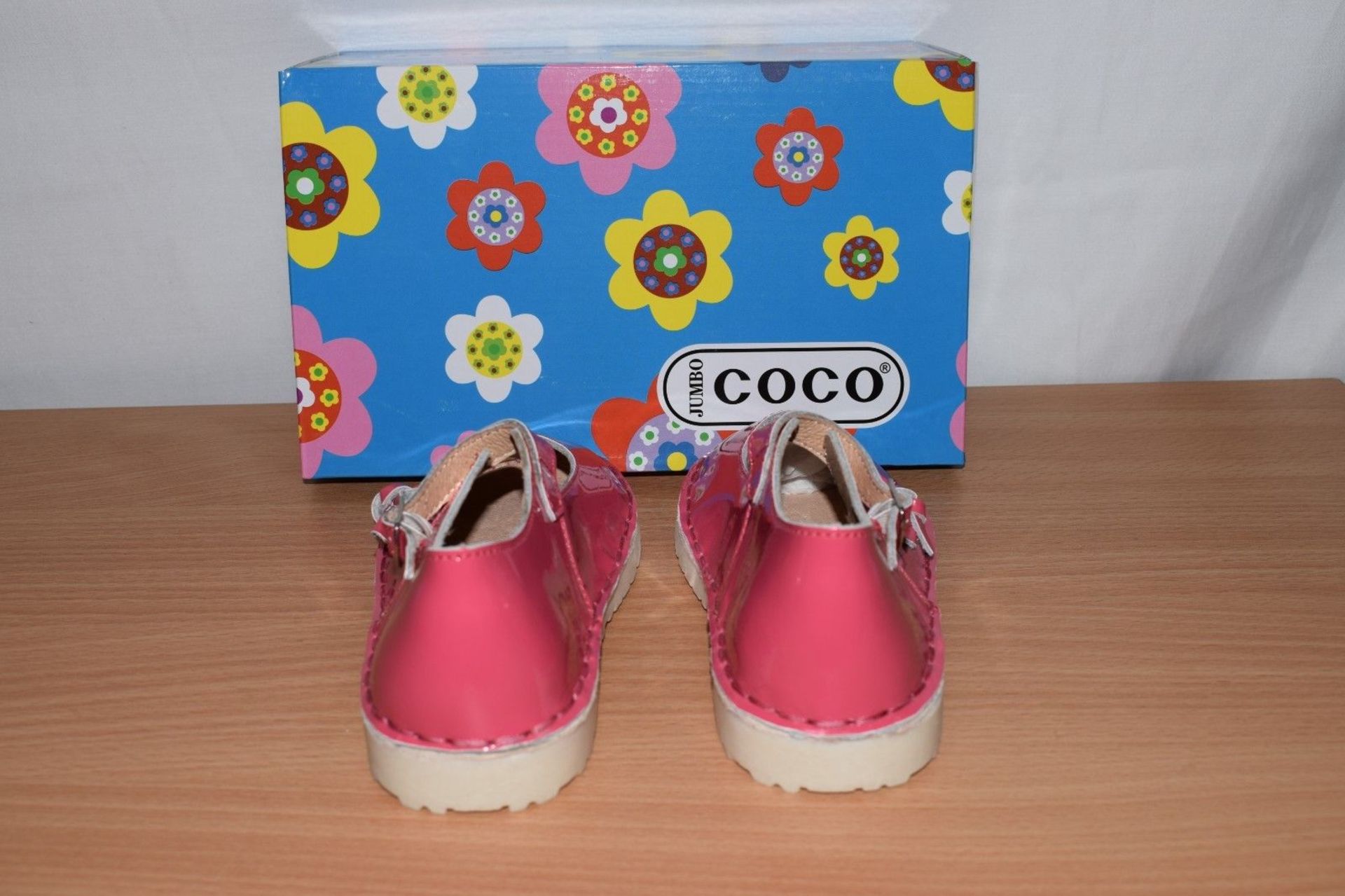 Coco Jumbo Fuchsia Patent Pamela Leather Mary Jane (Uk Size:8/Us Size:9) (New With Box) [Ref: - Image 3 of 3