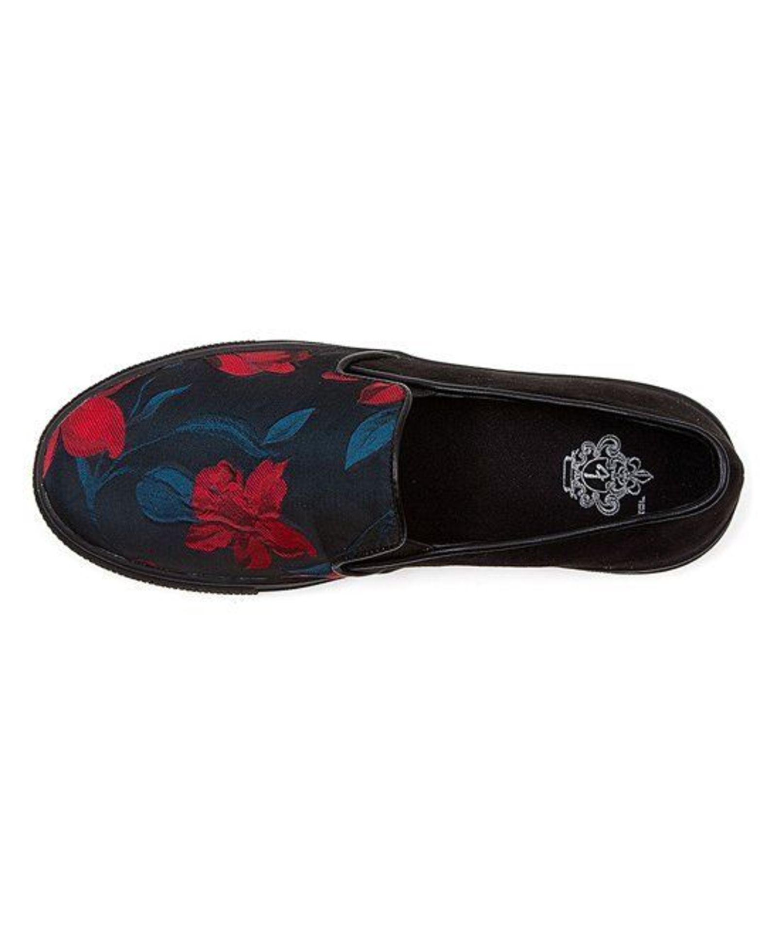 French Blu Black Bloom Sneakers (Uk Size: 5.5/Us Size: 8) (New With Box) [Ref: 50469107- F-002]-Tf - Image 2 of 2
