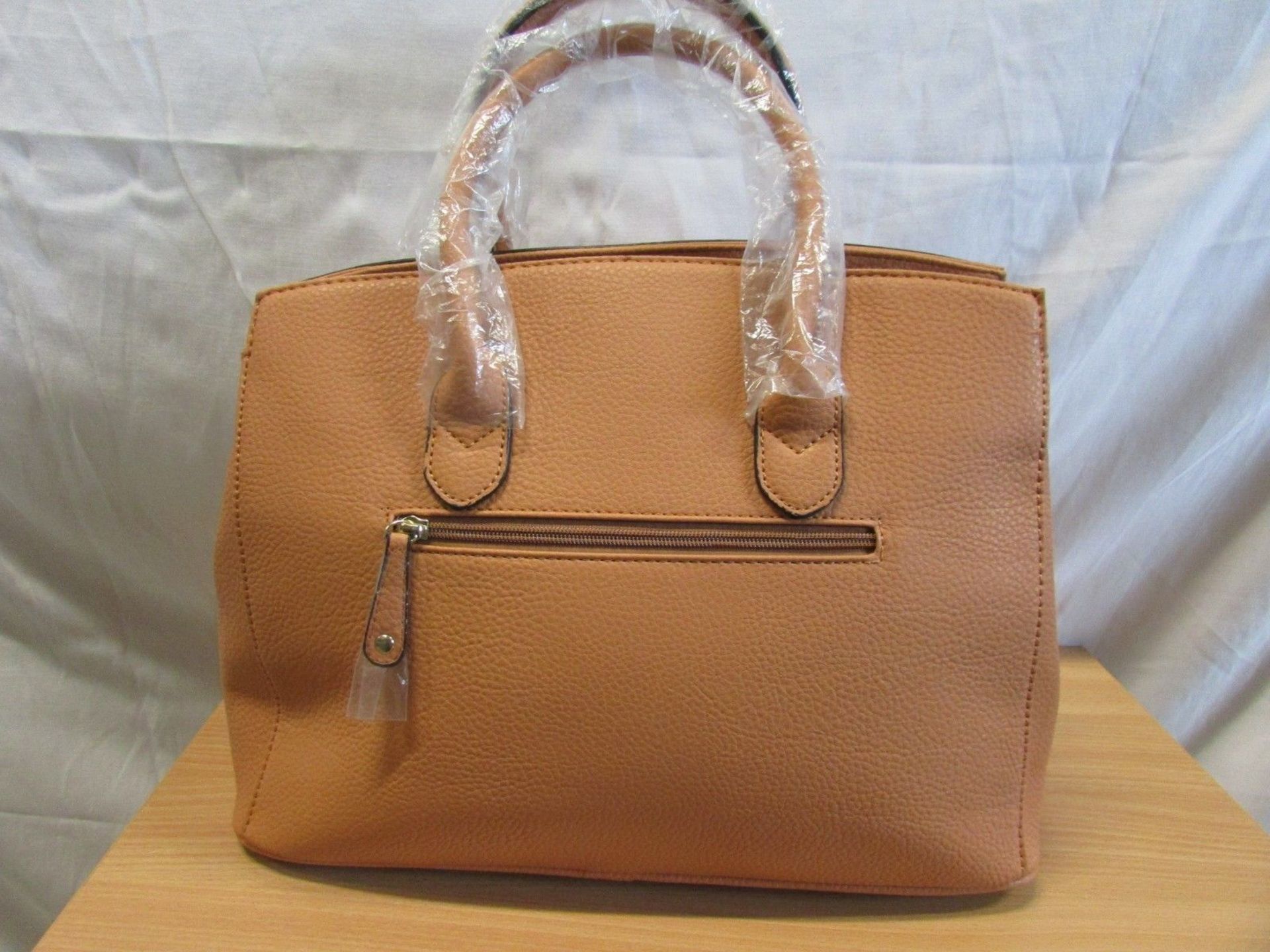 Peach Tote (New Without Tags) [Ref: Mi-Tub 5]-Mi - Image 3 of 4