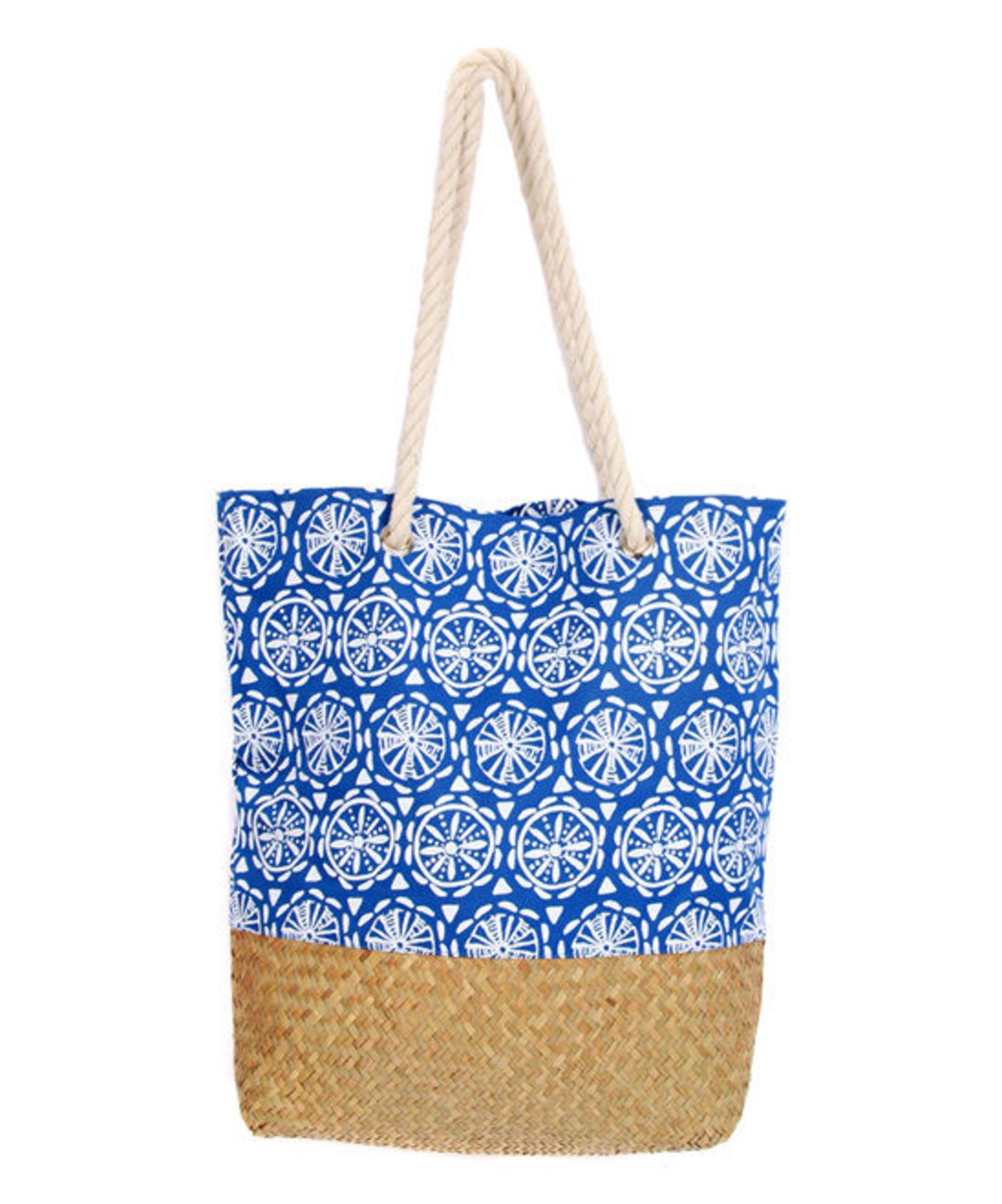 Dei Blue Sand Dollar Tote (One Size) (New With Tags) [Ref: 34270455-Tf-Tub 2]-Tf