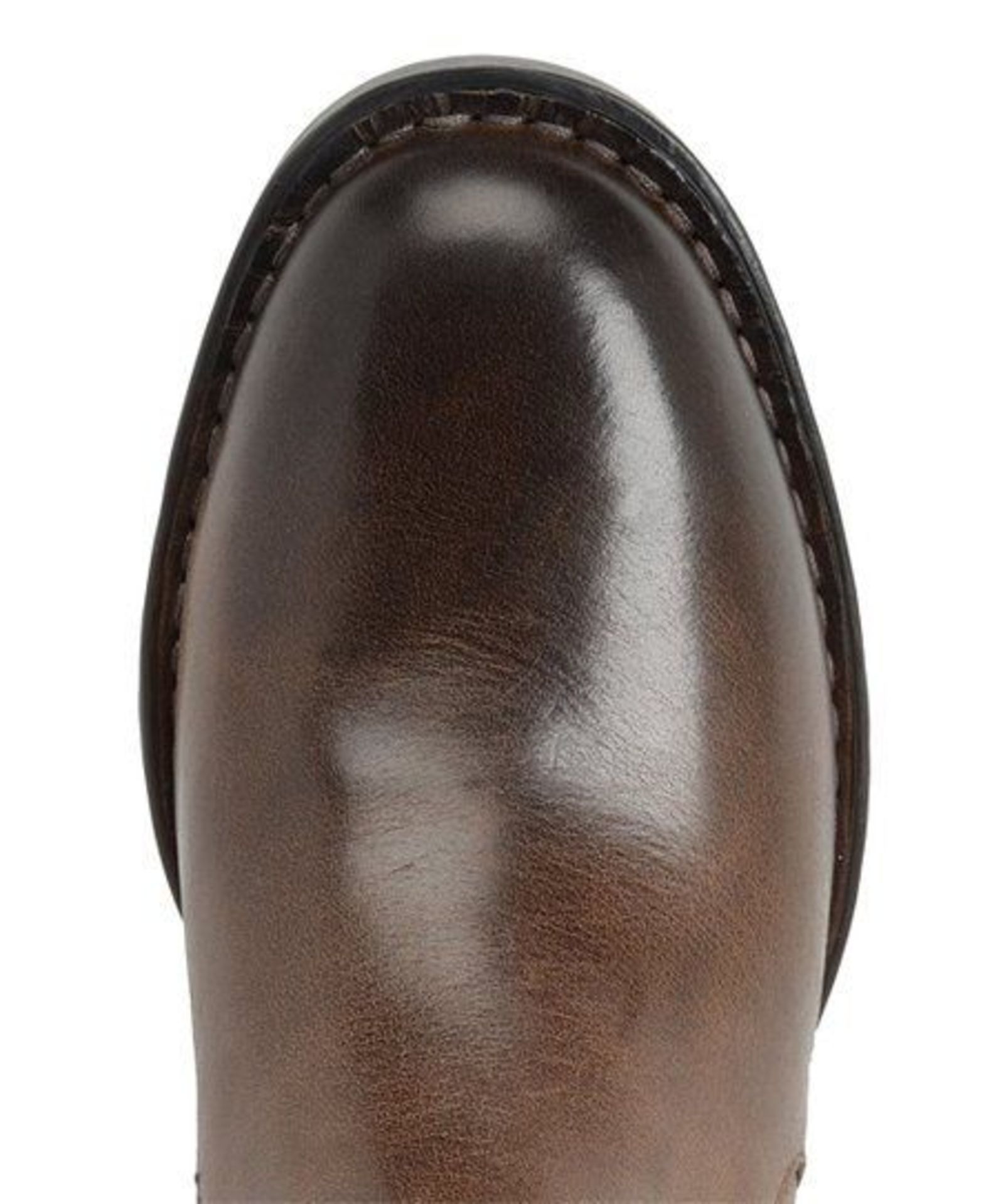 Børn Brown Timms Leather Bootie (Uk Size:7.5/Us Size:10) (New With Box) [Ref: 55334204-K-004] - Image 4 of 5