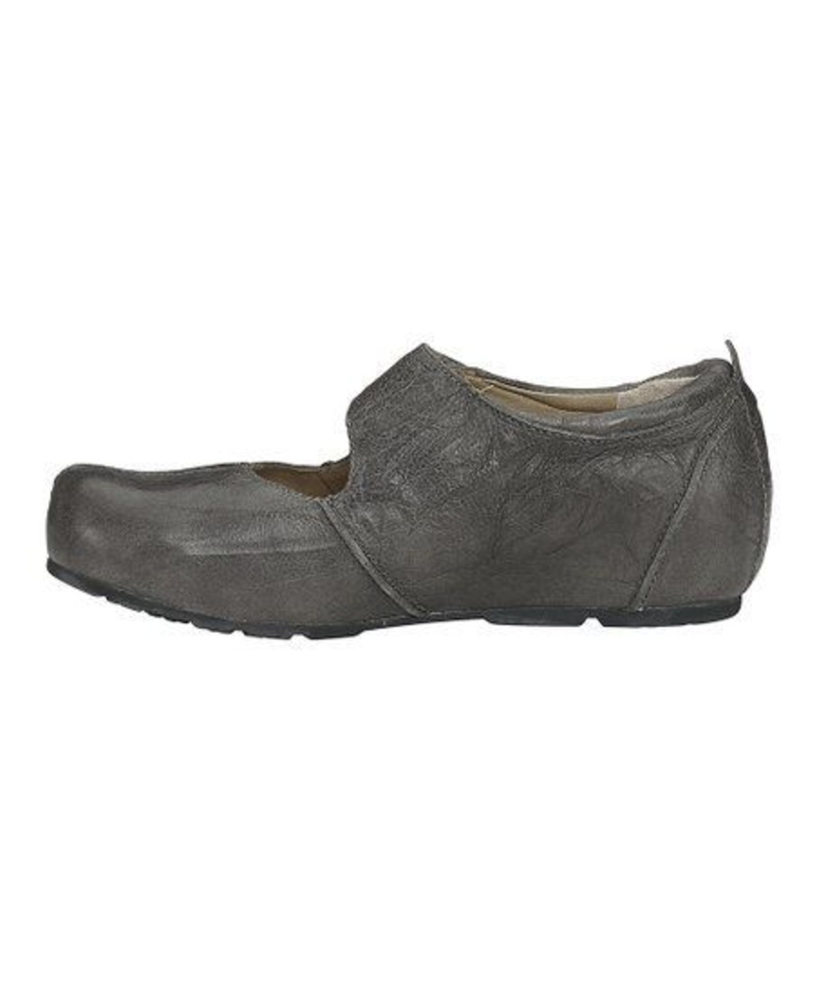 Aetrex Graphite Monica Leather Mary Jane (Uk Size:3/Us Size:5) (New With Box) [Ref: 27331528-J-003] - Image 3 of 5