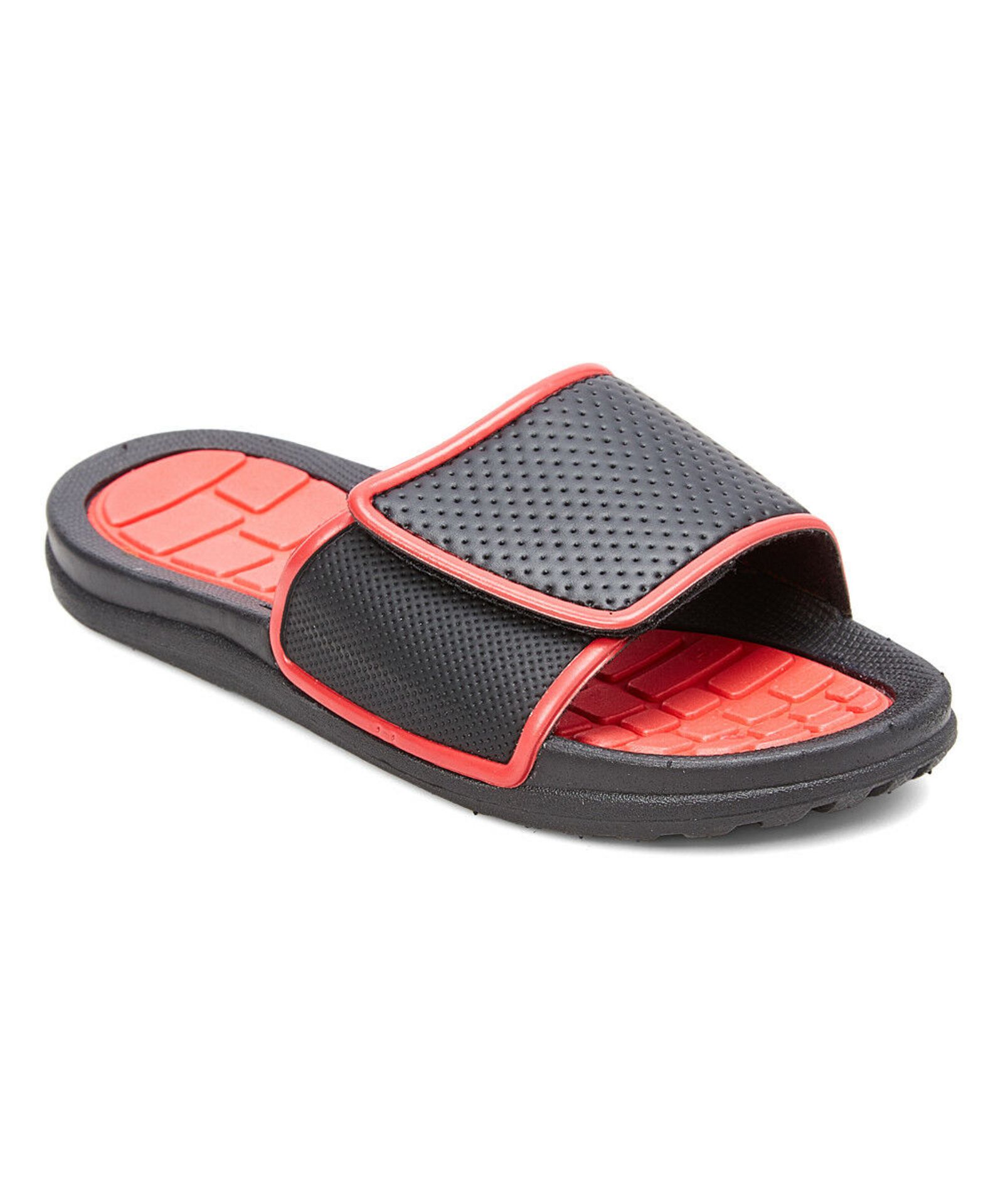 Sky Sole Red Slide Sandal (Uk Size:1/2/Us Size:2/3) (New Without Box) [Ref: 36124316-M-002]