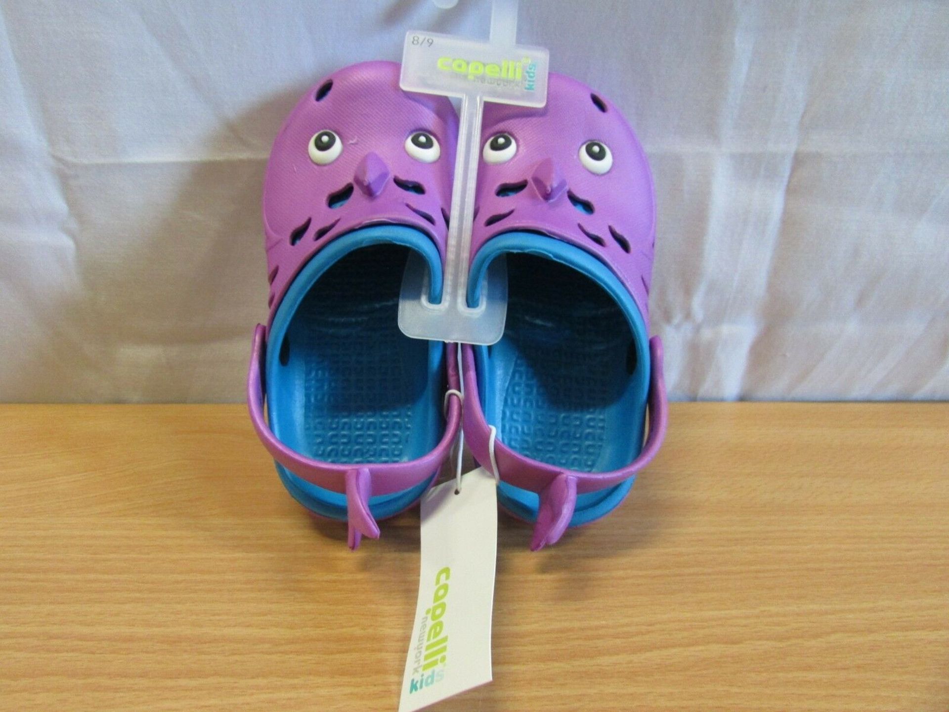 Capelli New York Purple Shark Clog (Uk Size:7/8/Us Size:8/9) (New Without Box) [Ref: M-004]