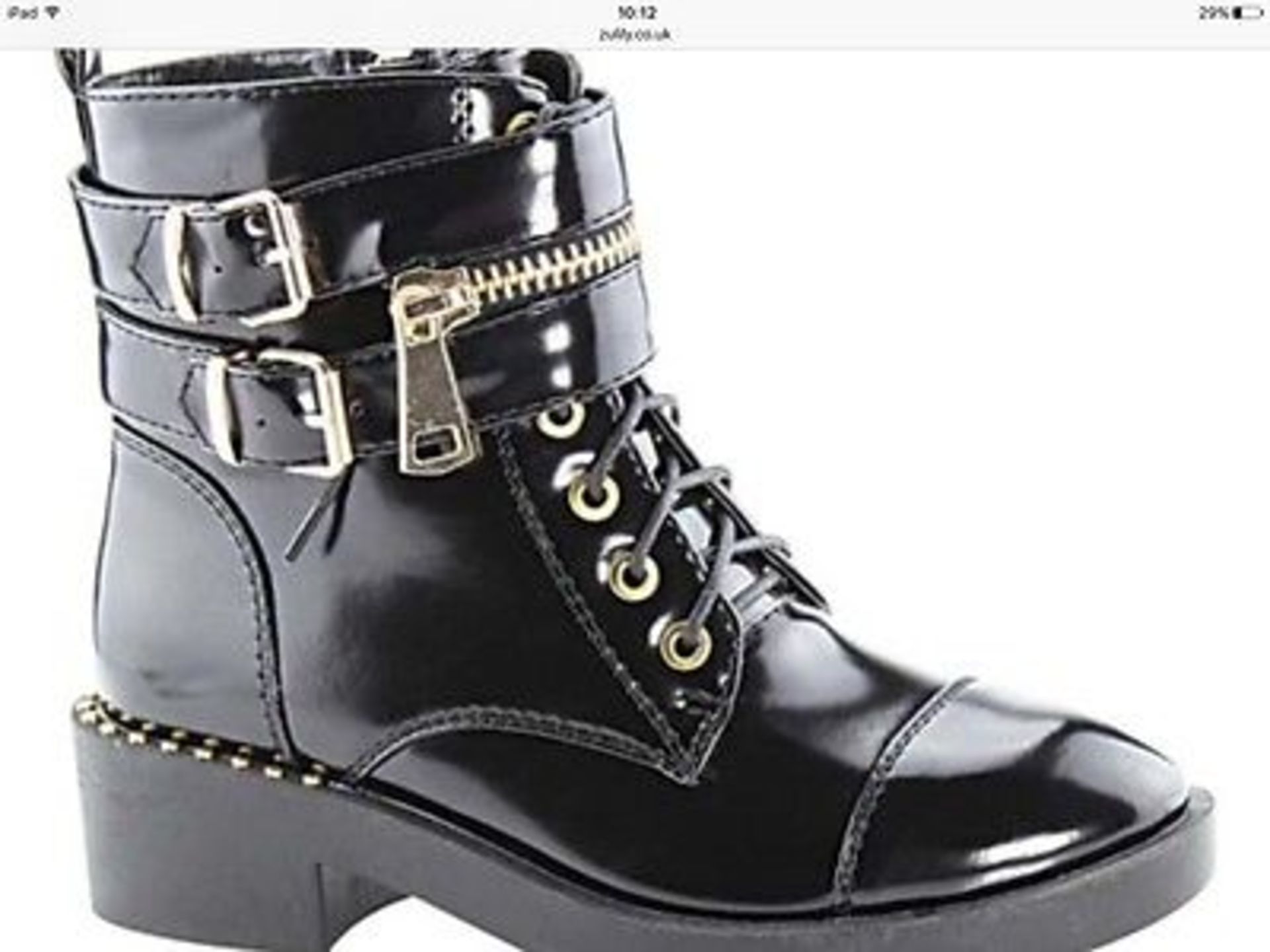 Bella Marie Black Icon Boot, Size 6 (New With Box) [Ref: G-002] - Image 2 of 3