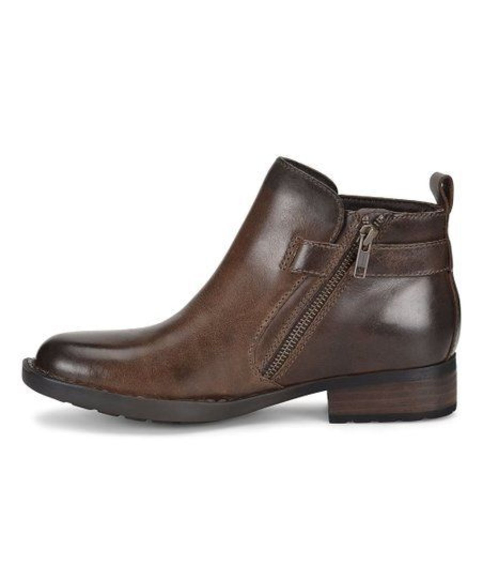 Børn Brown Timms Leather Bootie (Uk Size:7.5/Us Size:10) (New With Box) [Ref: 55334204-K-004] - Image 3 of 5