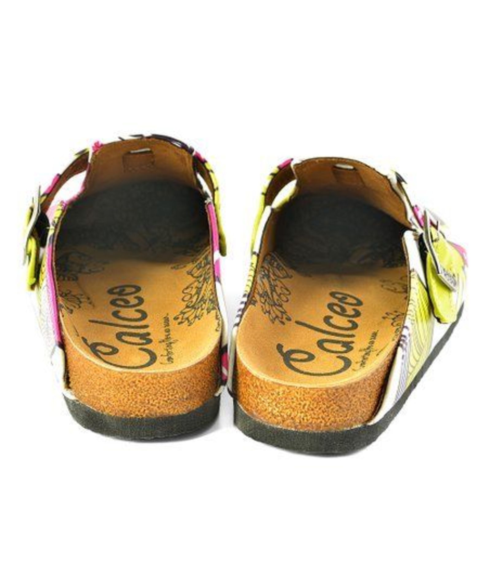 Calceopink & White Eyes Mule (Uk Size:8/Euro Size:41) (New With Box) [Ref: 49587777-B-003] - Image 5 of 5