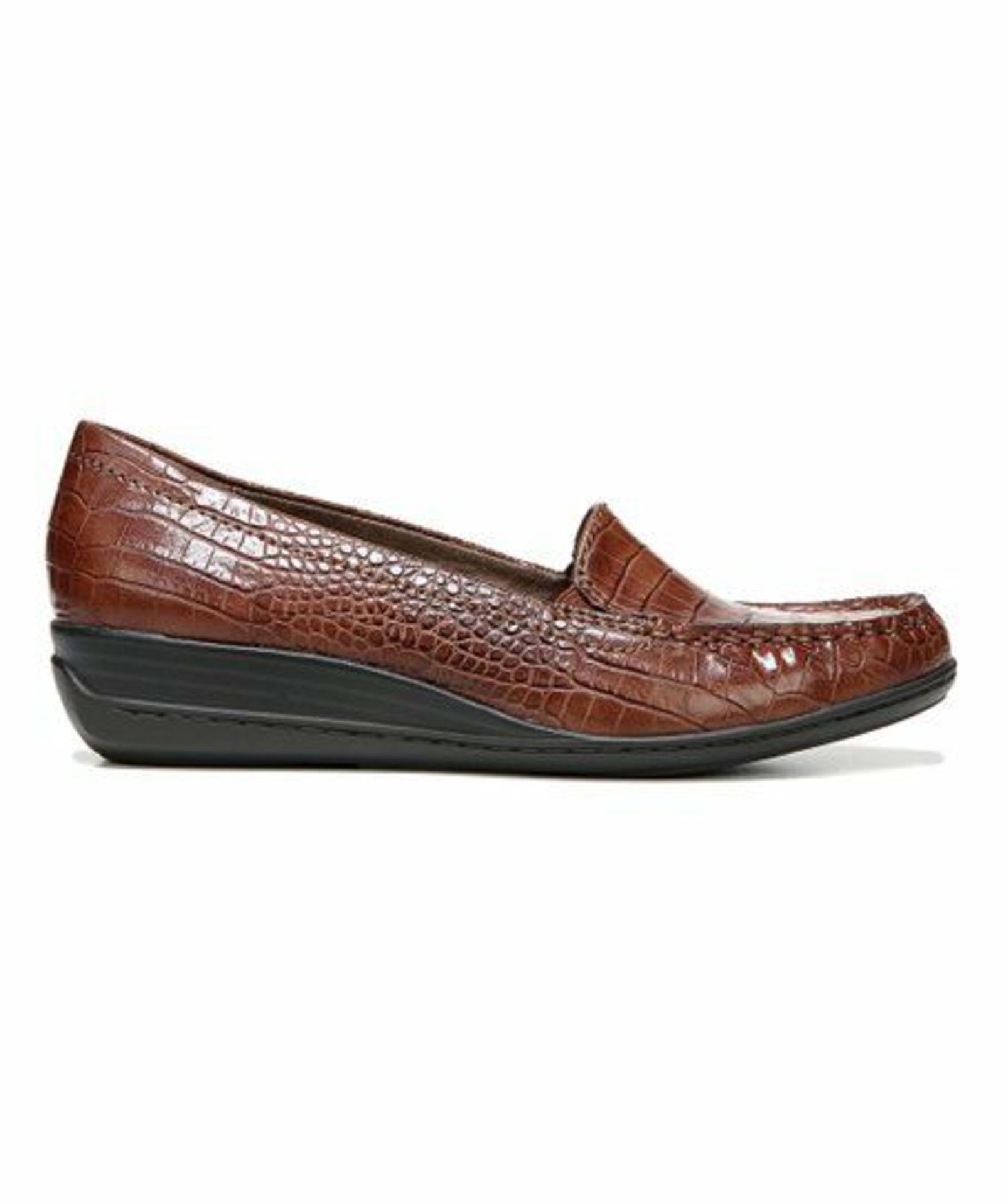 Natural Soul By Naturalizer, Black Wilamina Loafer - Women, Size Uk 3 Eur 35 Us (New With Box) [Ref: - Image 4 of 5