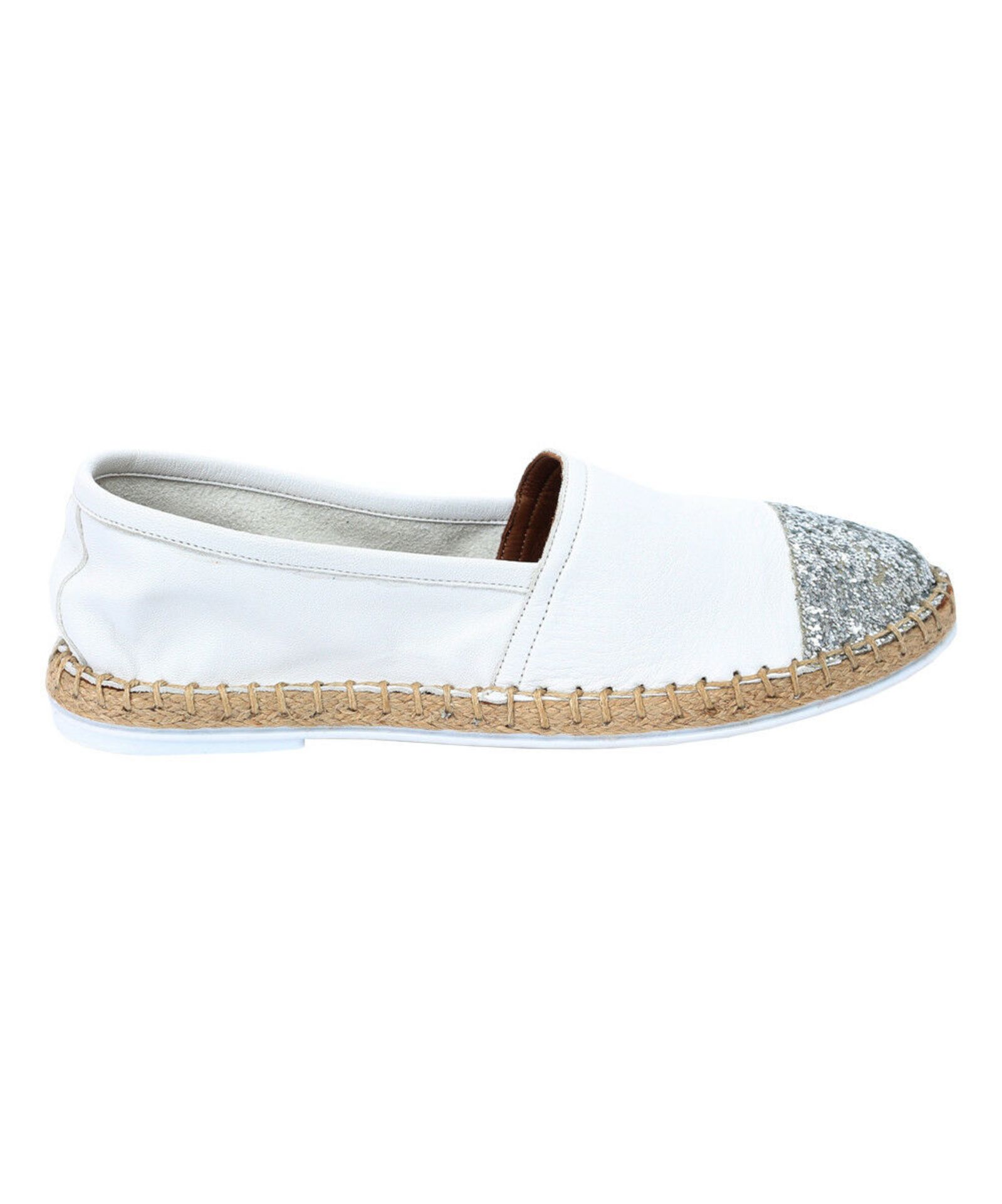 Bogy, White Leather Loafer - Women, Size Eur 40 Uk 7 (New With Box) [Ref: 45405062 -G-004]