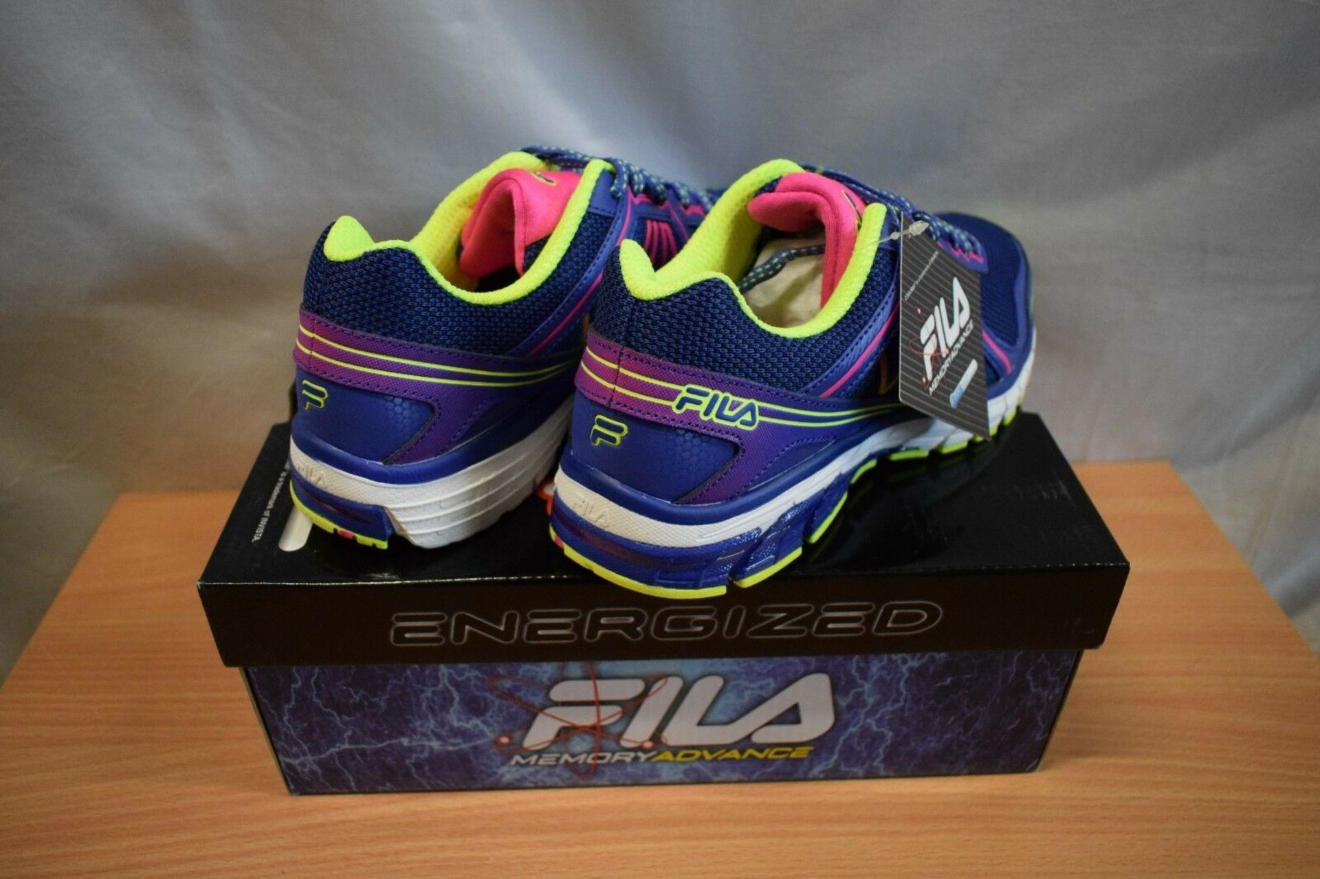 Fila Steelstrike 2 Energized Running Shoe Uk 4 (New With Box) [Ref: 45615771-I-001] - Image 2 of 2