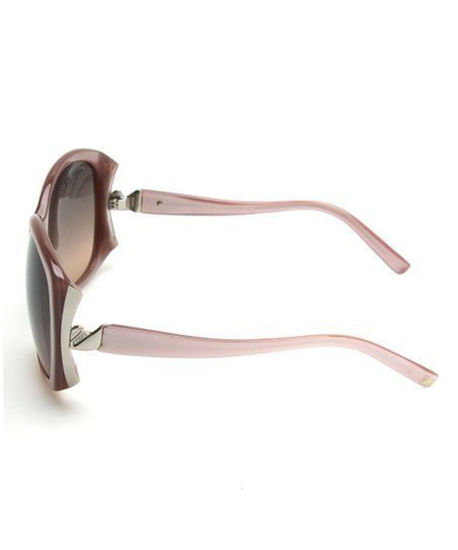 Swarovskiæ Crystal Baby Pink & Pink Gradient Anouck Oversize Sunglasses (New With Tags) [Ref: - Image 2 of 2