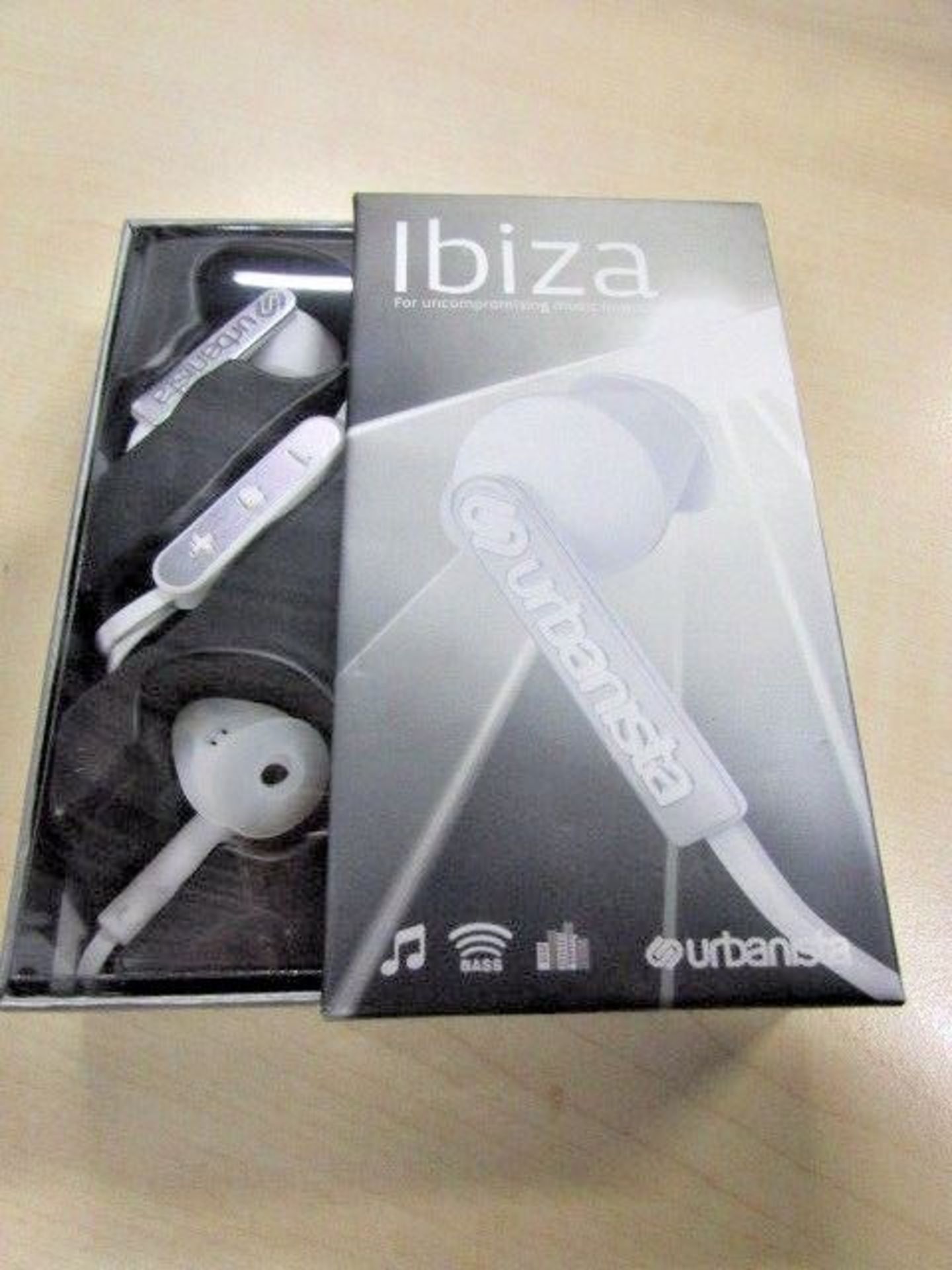 Urbanista Ibiza In-Ear Headphones - Fluffy Cloud (New) [Ref: 0610370057209-M-006-Bd] - Image 5 of 6