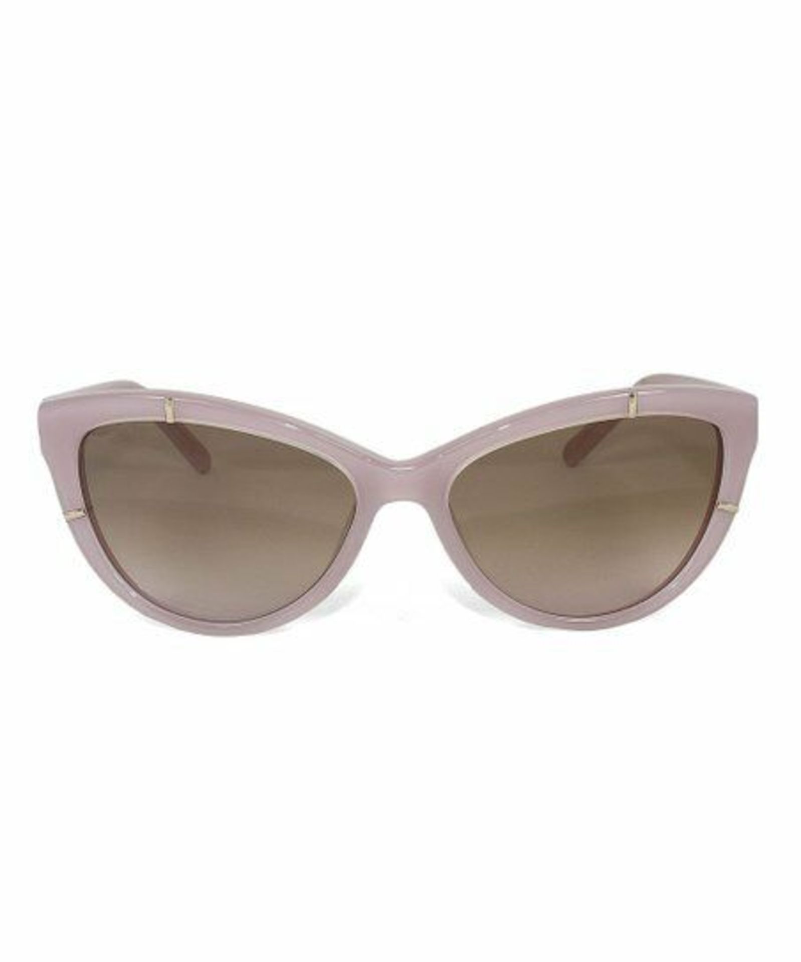 Chloè Pink & Brown Cat-Eye Sunglasses (New With Defects) [Ref: 12696425-Mi-Tub 7-Mi] - Image 2 of 2