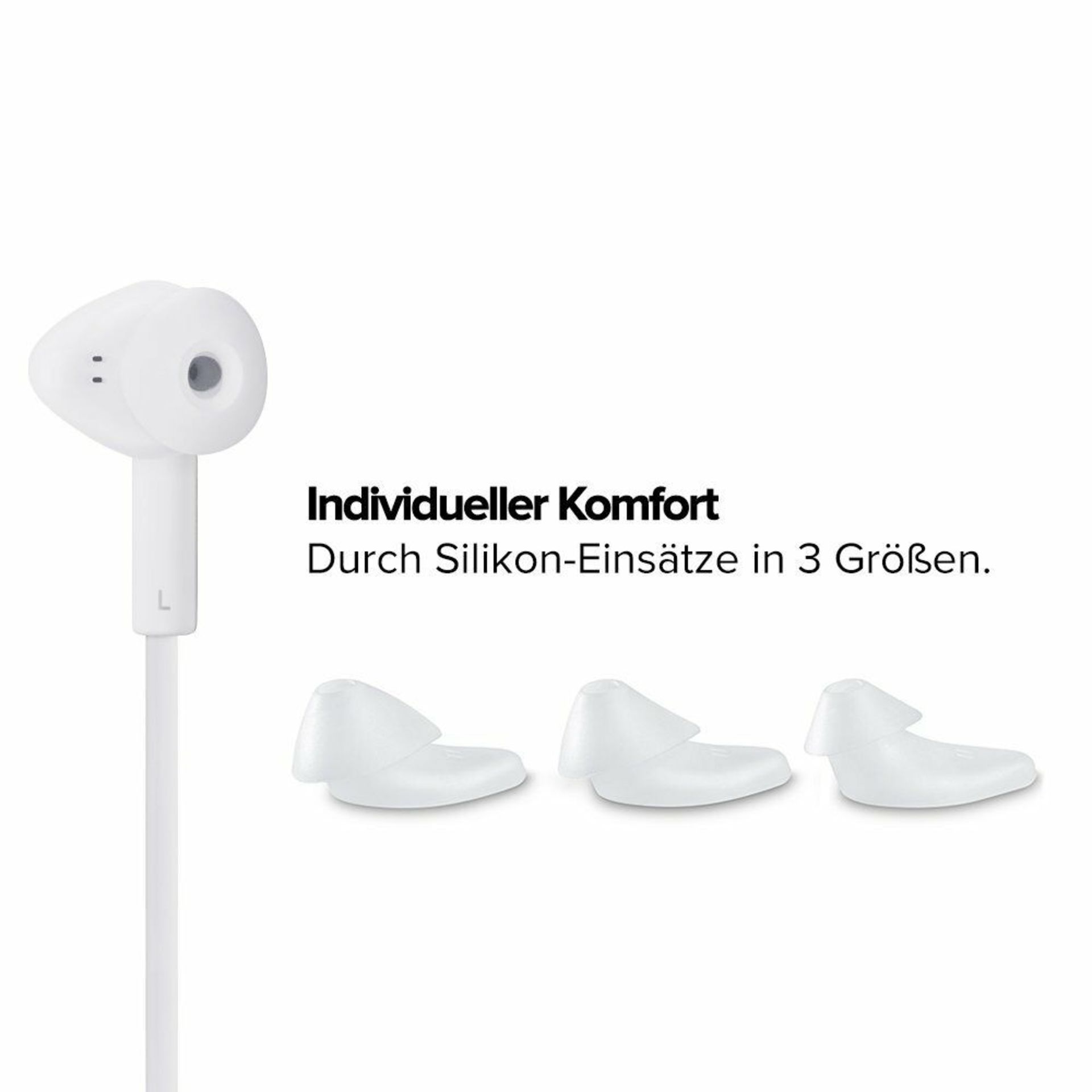 Urbanista Ibiza In-Ear Headphones - Fluffy Cloud (New) [Ref: 0610370057209-M-006-Bd] - Image 4 of 6