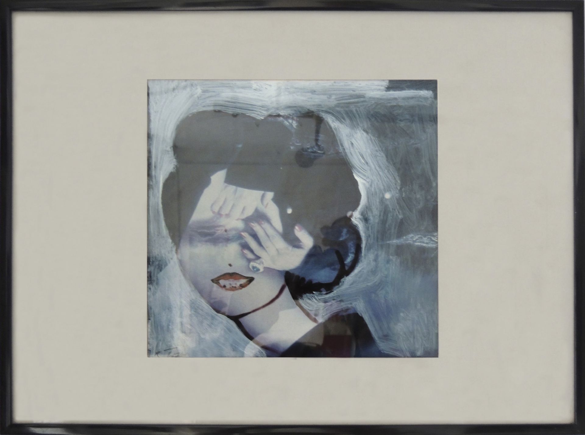 Topor Roland (1942-1997) Portrait froufrou - Oil on canvas - Signed lower left - 40 x [...]