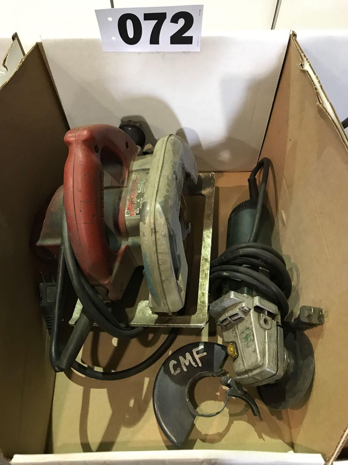 Milwaukee Saw, Metabo Grinder