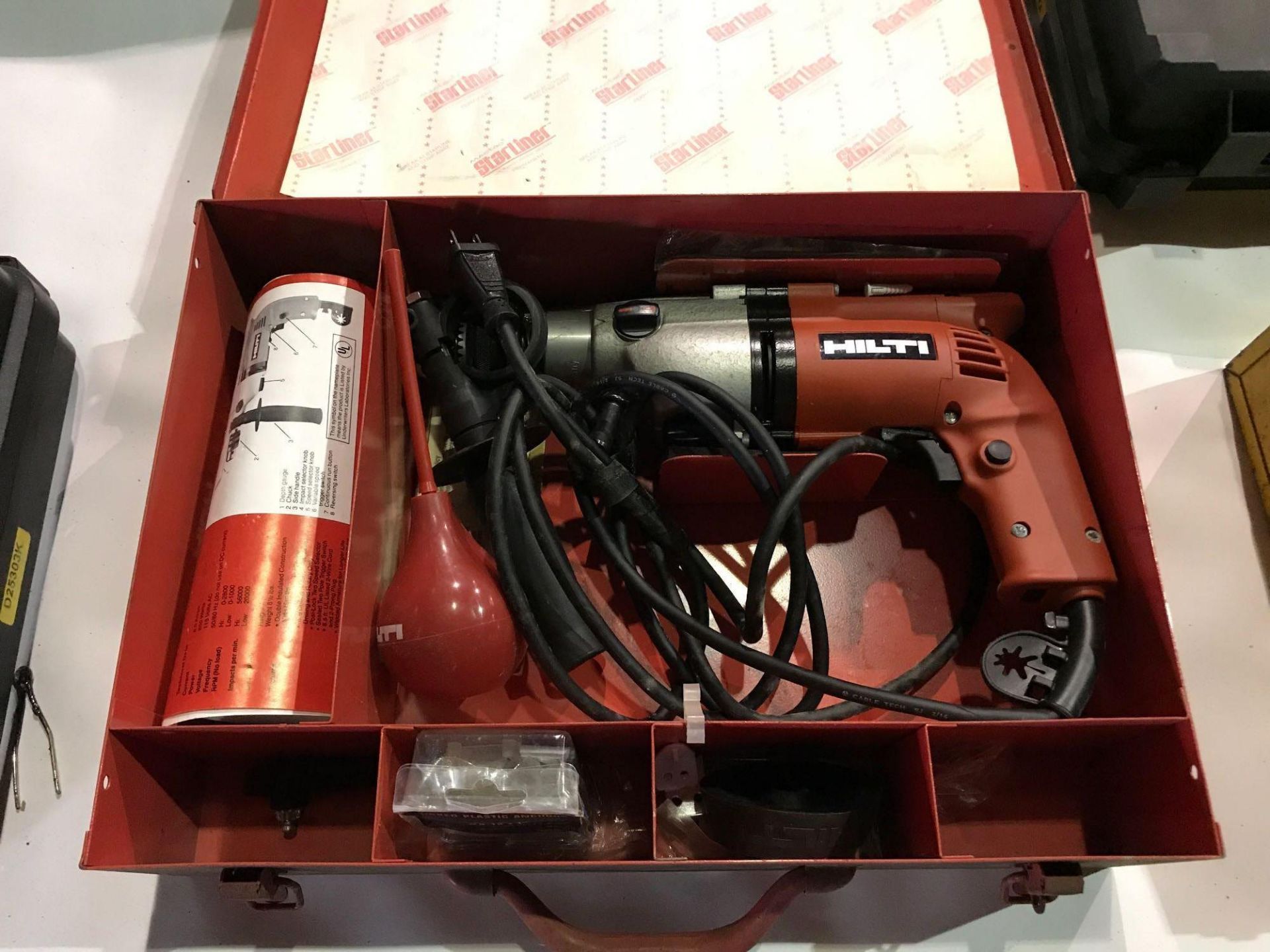 Hilti Hammer Drill w/ Case - Image 4 of 4