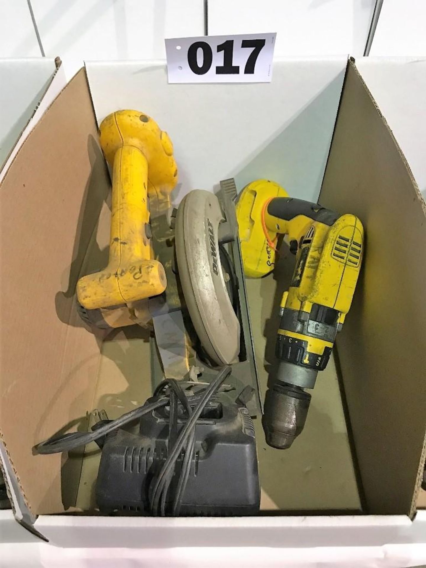 Dewalt Mini Saw, Dewalt Drill, Charger