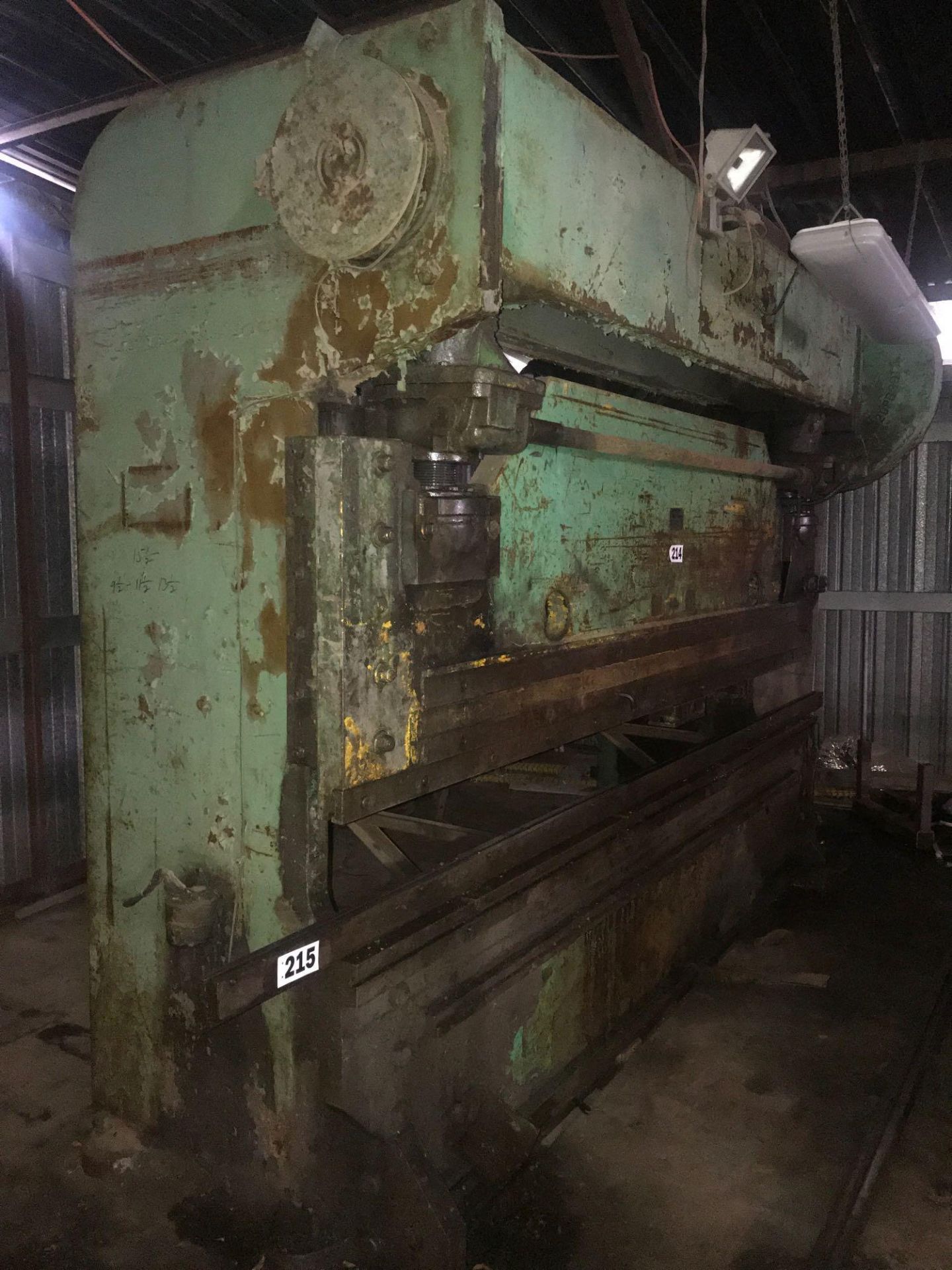 Columbia 150PB10, # W-179-11, 150 Ton Press Brake - Bild 4 aus 4